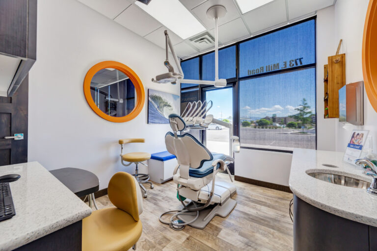 Interior of dental examination room - Smart Pediatric Dentistry, Utah