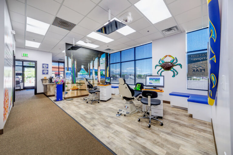 fun office interior for kids - Smart Pediatric Dentistry, Utah