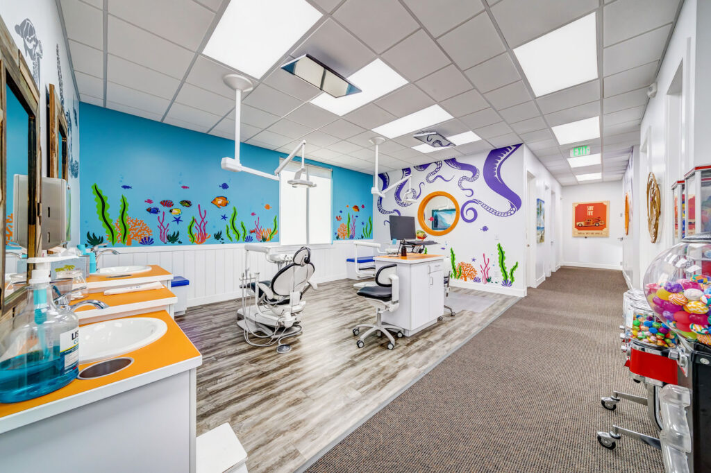 Interior of pleasant grove dentistry office - Smart Pediatric Dentistry, Utah