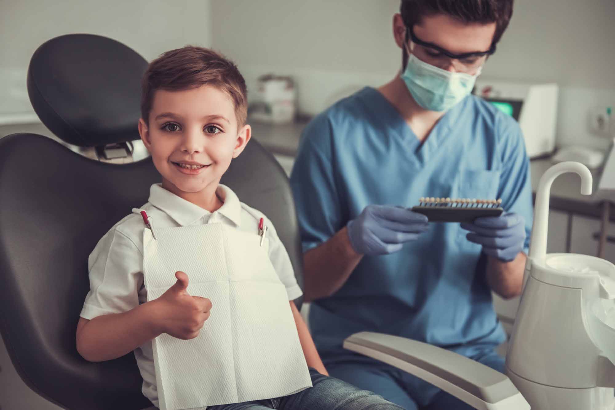 Little boy at the dentist - Smart Pediatric Dentistry, Utah