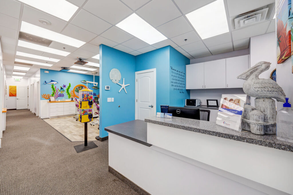Dentist office interior - Smart Pediatric Dentistry, Utah