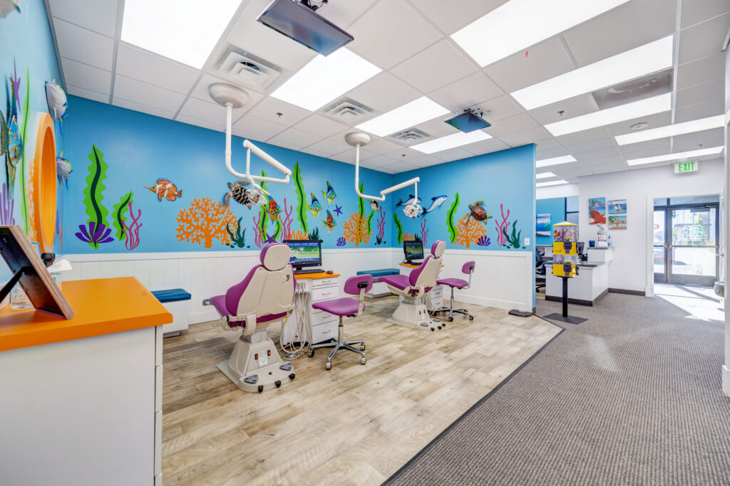 Rooms for dental exams - Smart Pediatric Dentistry, Utah