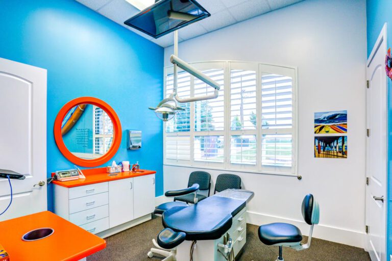 Saratoga springs with chair down - Smart Pediatric Dentistry, Utah